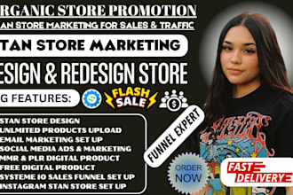 stan store setup, stan store design, stan store, stan stan store promotion