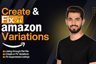 create amazon variation listing, fix amazon listing error in variations