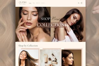 design shopify hair extension store shopify hair extension website