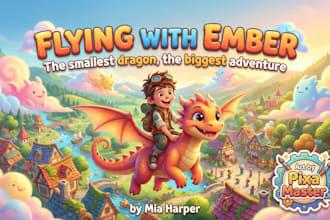 generate beautiful children storybook illustrations with midjourney ai