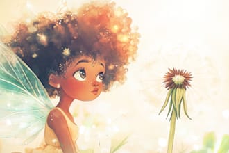 create african american children book illustration