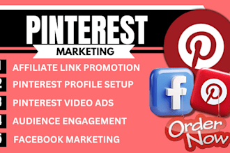 do affliate maketing link promotion facebook marketing pinterest video ads