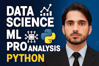 do data science, data analysis, and machine learning in python
