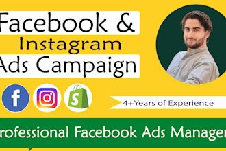 meta ads, facebook and instagram ads campaign expert