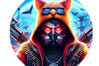 make an epic gaming profile picture and banner