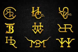 do cattle modern minimalis initial letter monogram farm logo