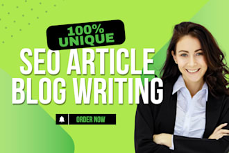 do SEO article writing, blog post writing, content writing