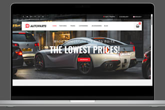 build auto part shopify store auto part website automotive store auto part store