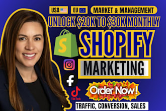 do shopify ecommerce marketing, shopify store promotion to boost shopify sales