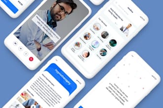 develop telemedicine app, hospital app, doctor app, patient app
