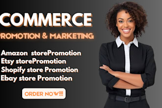 promote etsy, ebay, amazon, shopify store promotion to get daily massive sales
