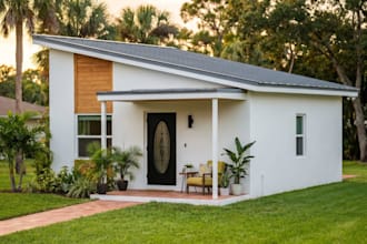 design tiny house 3d model and 3d floor plans