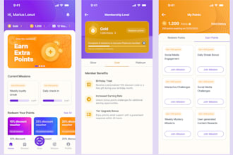 develop loyalty app, discount app, reward based app, referral based app