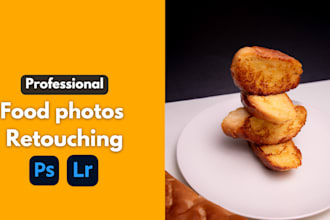 do clean food photo editing in photoshop