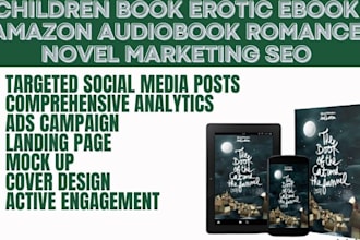 do christian book cover promotion children ebook marketing,  KDP book campaign