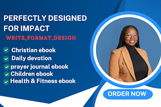 format, design daily devotion, prayer journal ebook, christian ebook