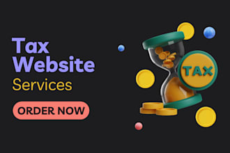 tax website tax website redesign finance website tax prep credit repair website