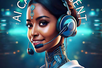 create ai calling customer support agent