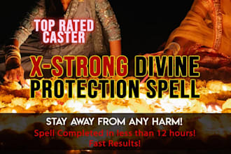 do strong divine protection spell remove bad energy karma spell, evil eye