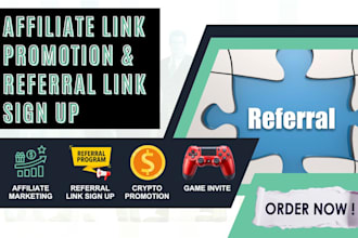 do affiliate link promotion affiliate referral sign up product promotion