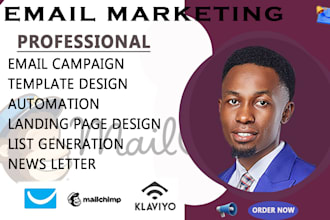 do mailchimp email marketing campaign, getresponse landing page email automation