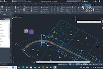 design road networks and prepare site grading drawings