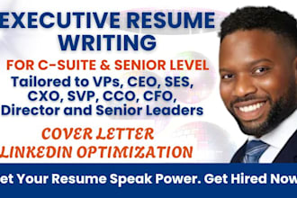 write executive resume writing linkedin cover letter for c suite