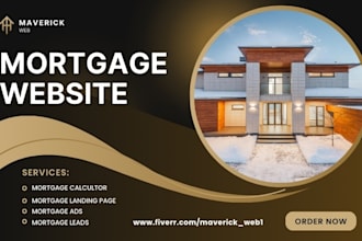 design mortgage website mortgage landing page mortgage calculator mortgage ads