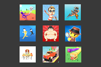 create game screenshots,banner, and icons