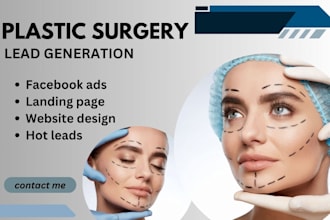 set converting facebook ads for plastic surgery design plastic surgery website