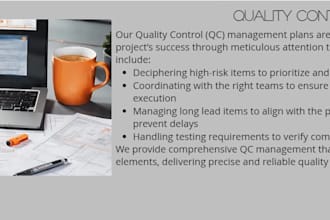 provide construction quality control management