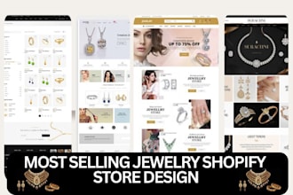 build jewelry shopify jewelry store jewelry website fashion jewelry dropshipping