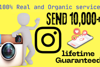 send 15,000 instagram followers lifetime guaranteed