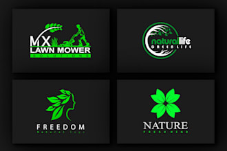 do natural, eco, landscaping, medical and health care logo