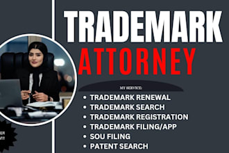 be your US license trademark attorney for trademark filing registration, renewal