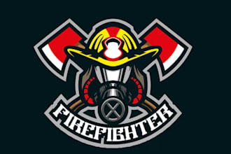 do modern firefighter logo