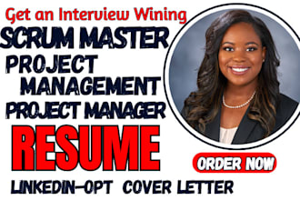 write ats compliant scrum master project management agile pmp executive resume