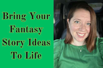 ghostwrite your fantasy, science fiction story or novel