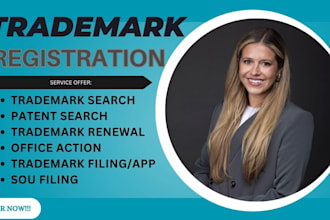 be your US trademark attorney for trademark registration, tm renewal for amazon