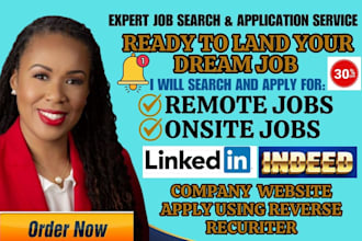 search and apply remote job, onsite or find online jobs using reverse recruiter