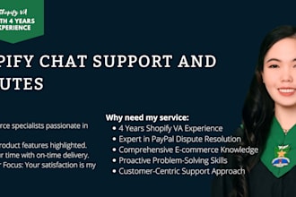 do professional shopify customer service support