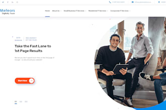 create website,landing page,wordpress website design