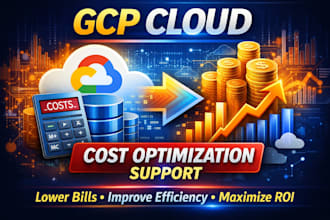provide google cloud cost optimisation support