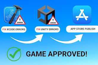 fix unity apple xcode build errors and upload your game to the ios app store