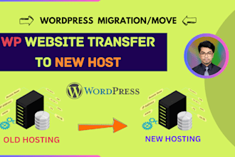 transfer your wordpress website to a new host or domain