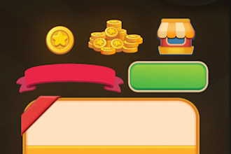 make ui art for games