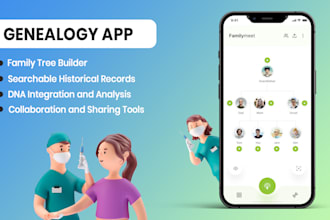 develop a genealogy app like ancestry my heritage