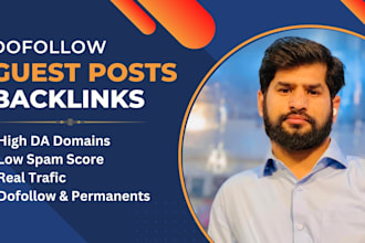 publish guest post backlink article on high da site