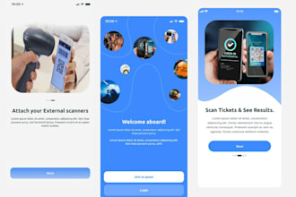 event booking app, ticket booking app, event booking website ticket scanning app