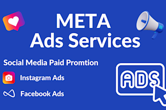run meta ads, instagram ads to boost your online business